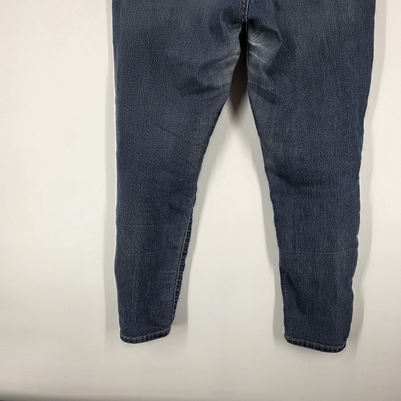 Denizen from Levi’s Modern Skinny Jeans 14 Short Dark Indigo Stretch - Picture 7 of 9